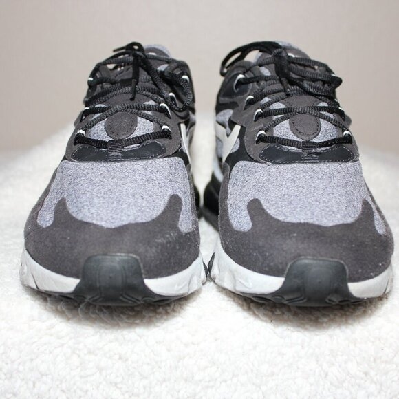 Nike Mens Air Max 270 React Shoes Gray Black Size 9.5 A04971-001 Lifestyle - Picture 3 of 7